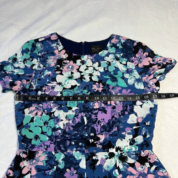 Romeo & Juliet Couture Crewneck Floral Playsuit Romper Size S Festival Party - Picture 7 of 11
